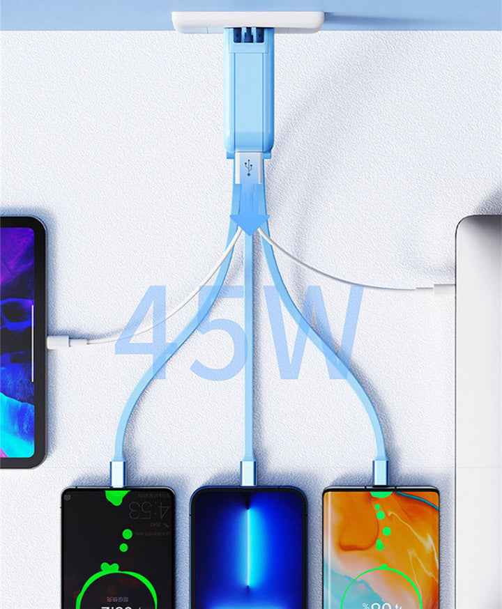 BowLift | Multifunctional Telescopic All-In-One Travel Charger (US Standard)