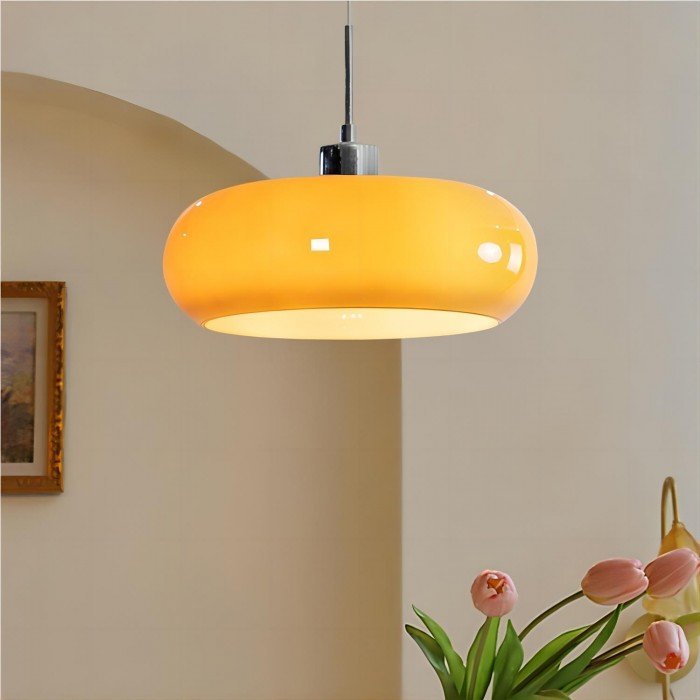 BowLift | Bauhaus Style Glass Pendant Light Nordic Retro