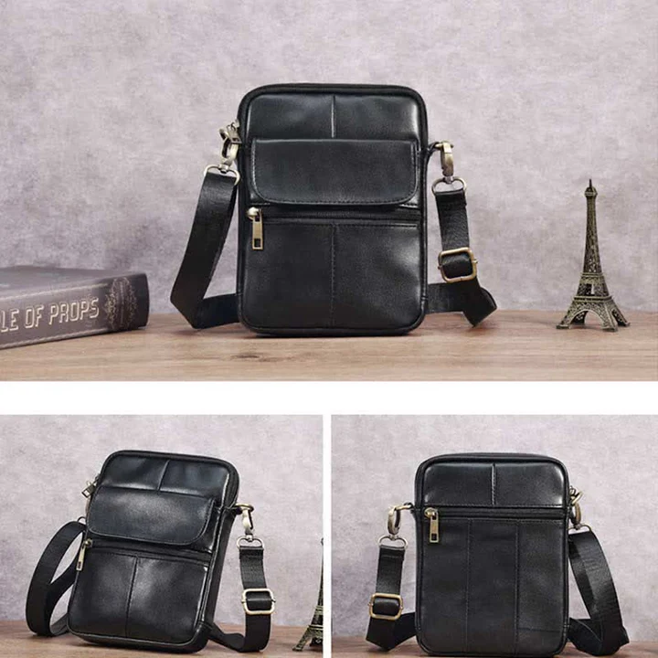 BowLift | Small Shoulder Bag Made Of Leather For Men