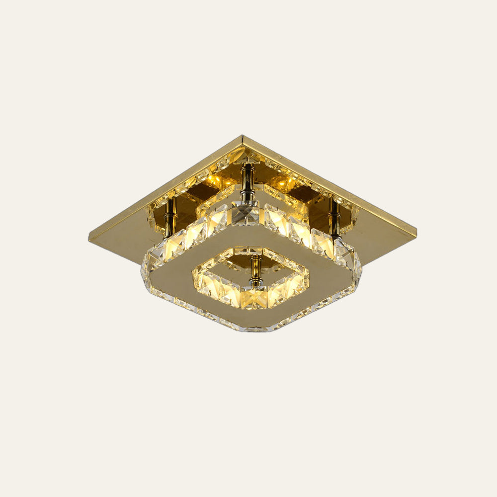 BowLift | Ceiling Light Crystal LED Modern Flush Fixture