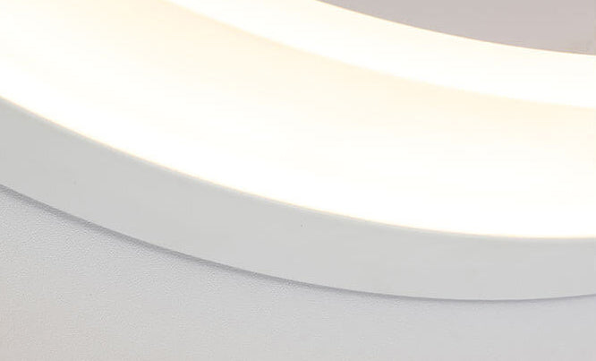 BowLift | Lumoshelf LED Wall Light | Solid Wood with Shelf | Round Wall Lamp | Warm & White Light