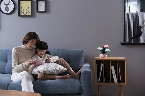 Cakty - LED Weather & Clock Bedside Buddy | Bowlift