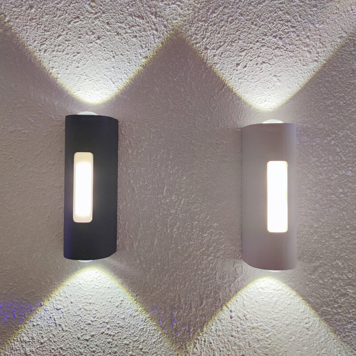 Modern Minimalist Cylindrical Design LED Outdoor Decorative Wall Sconce Lamp | Bowlift