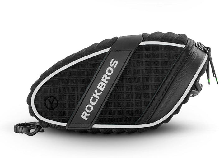 BowLift | Water Resistant and Mudproof Bicycle Saddle Bag, with Reflective Strip and Fixing Strap, Compatible for Most Bikes