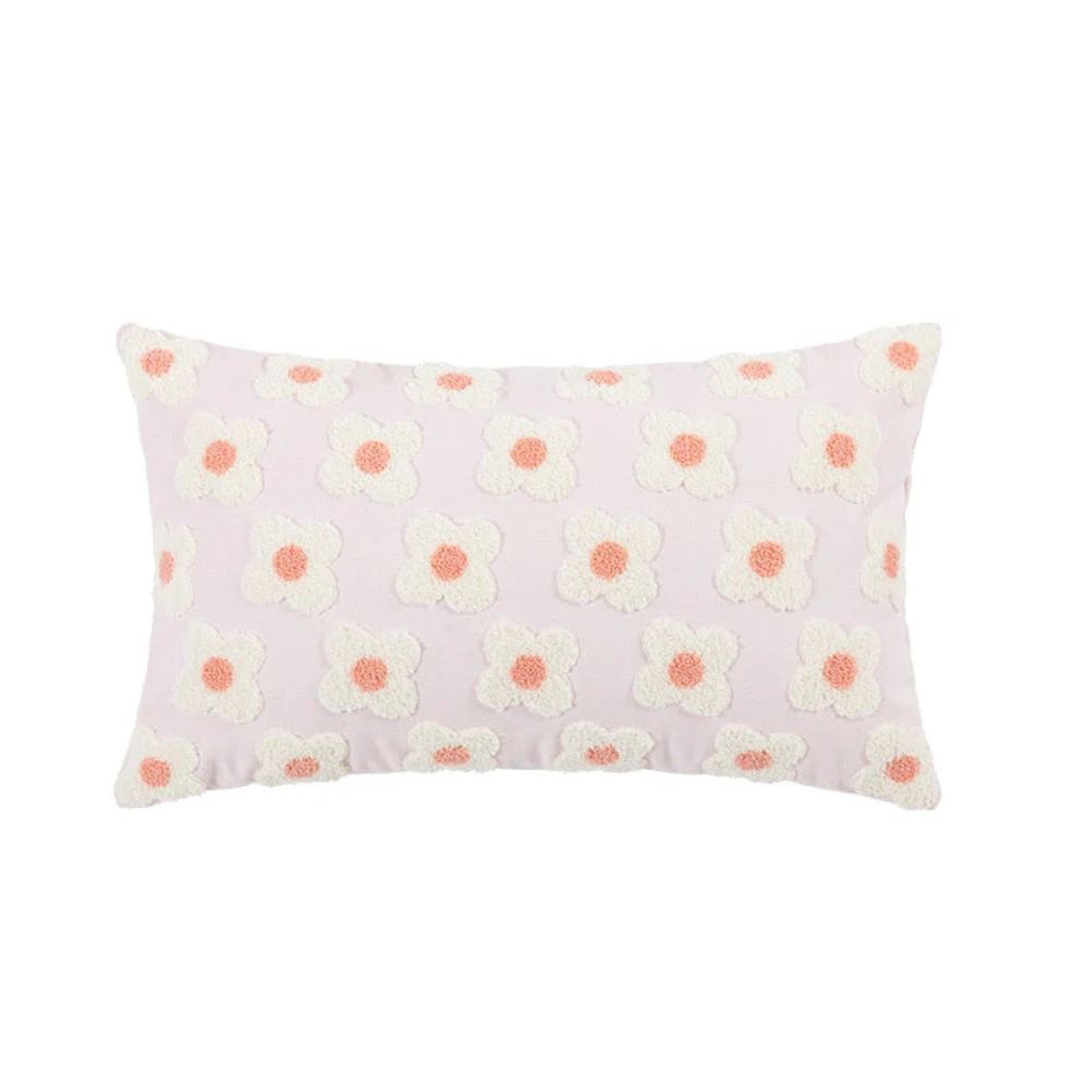 BowLift | Lustrous Floral Embroidered Cushion Cover