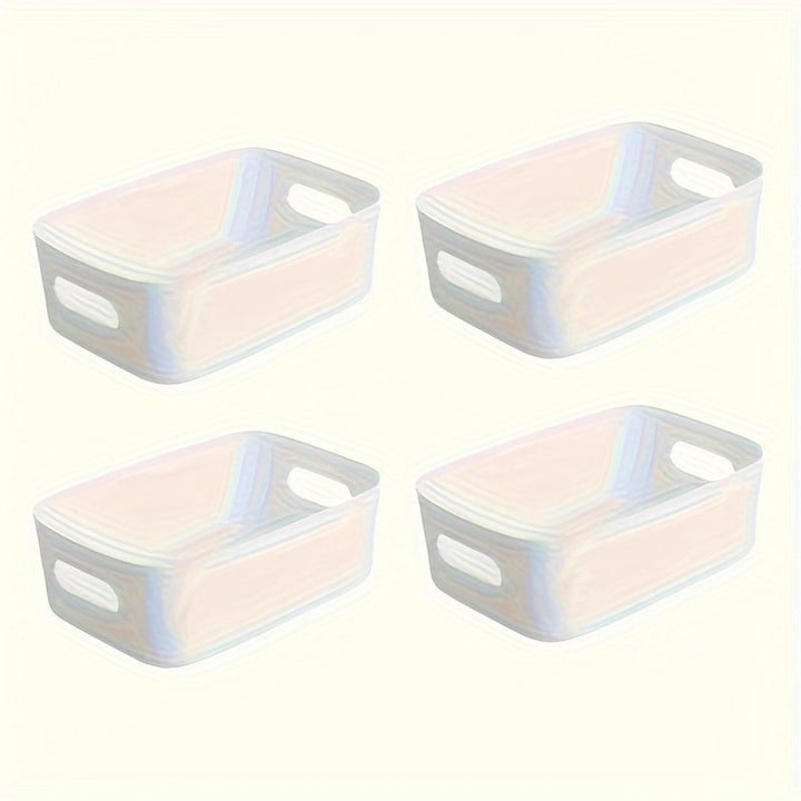ChicOrganizer - Set of 4 Stylish Storage Bins for Home Bowlift