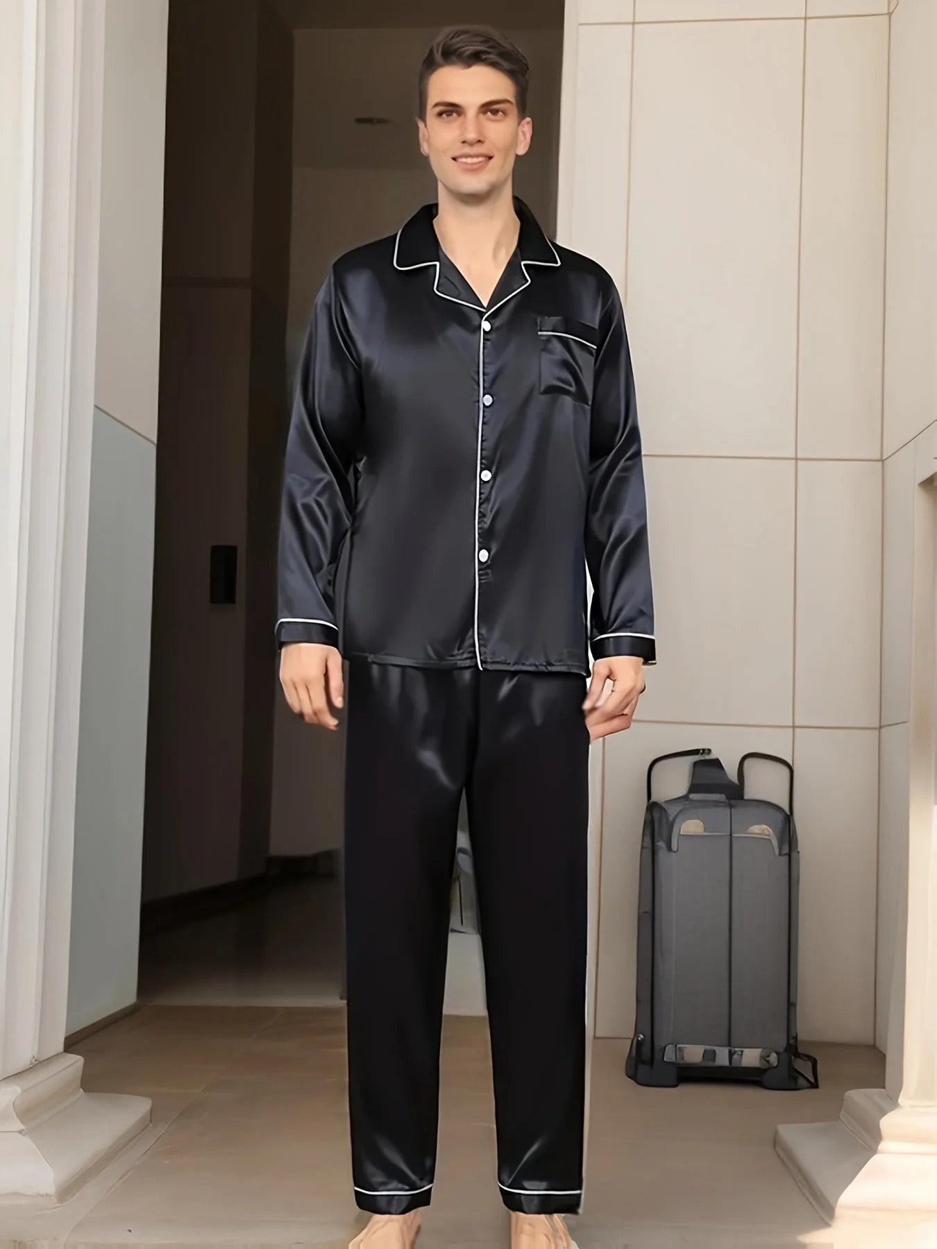 BowLift | Luxury Men's Pajamas | Elegant Nightwear | Comfortable & Breathable | For Restful Sleep
