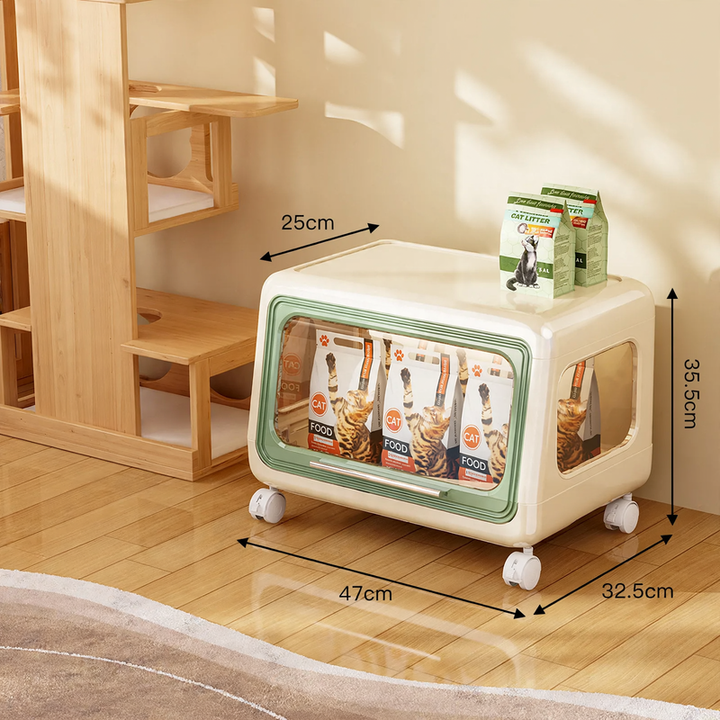 Foldable Pet House with Storage