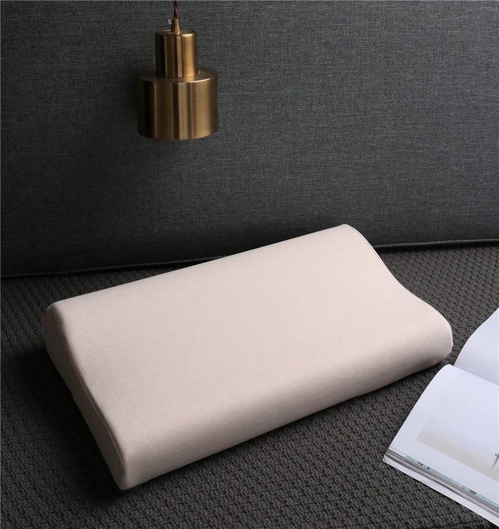 Orthopedic Contour Memory Foam Cervical Support Pillow with Breathable Removable Cover