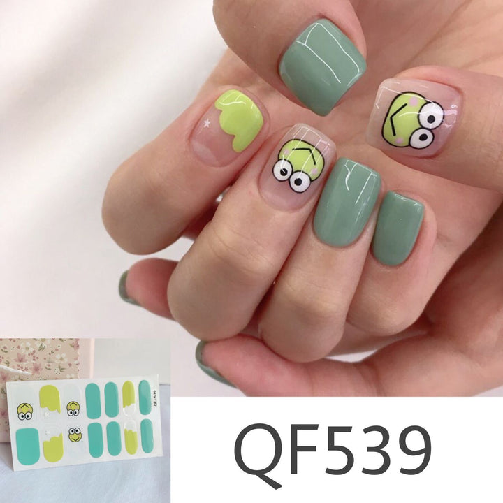 Artificial nail art with star design Bowlift