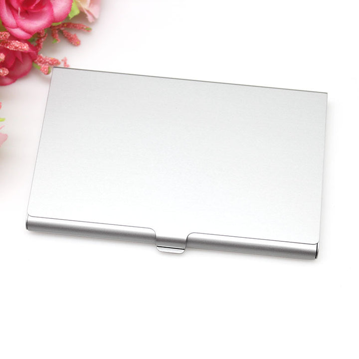 Elegant Metal Business Card Holder