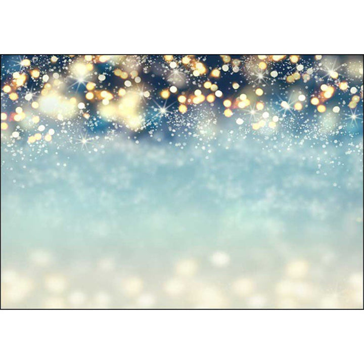 Modern living room rug in blue glitter print rug polyester machine washable pet-friendly rug | Bowlift