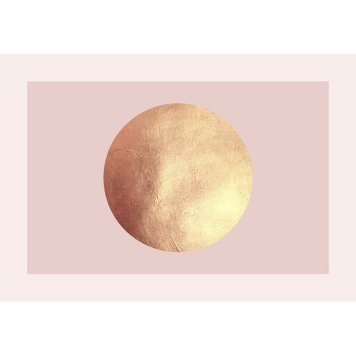 Pink and Gold Bedroom Carpet Modern Space Planet Pattern Carpet Polyester Pet-Friendly Carpet | Bowlift