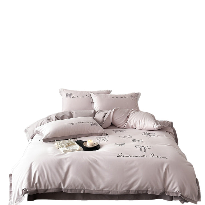 Long-staple-cotton-bed-linens, 4-piece