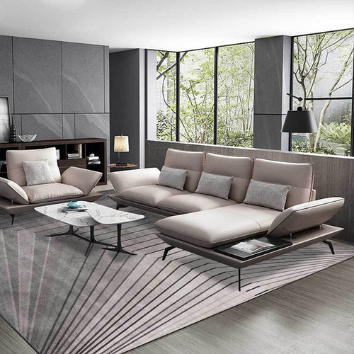 Unique striped rug grey simple rug polyester washable non-slip backing rug for the living room | Bowlift