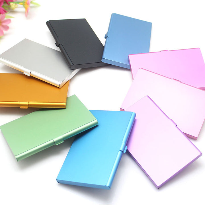 Elegant Metal Business Card Holder