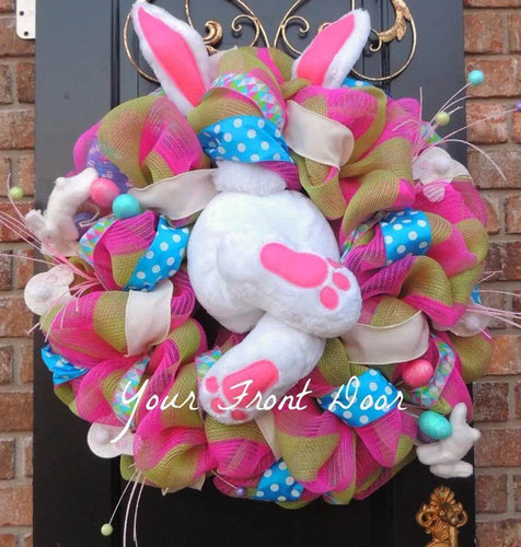 BowLift | Christmas Bunny Garland Easter Decoration Foam Fruit Mall Living Room Props Ornaments