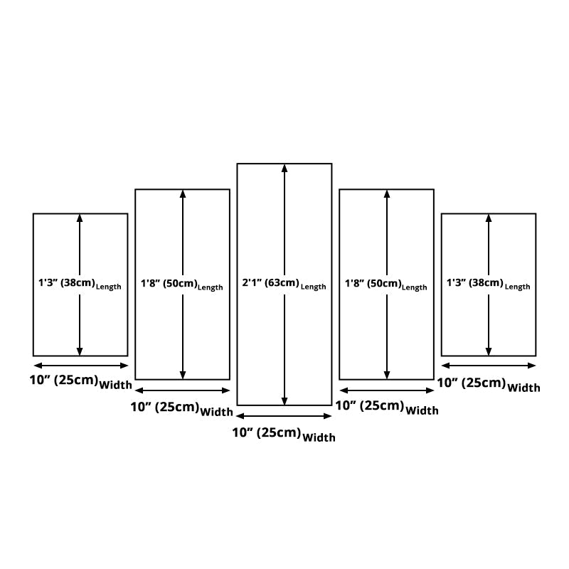 BowLift | Beach Palm Tree Canvas Art Tropix Beautiful Sunset over the Sea Scene Wall Decoration in Gold