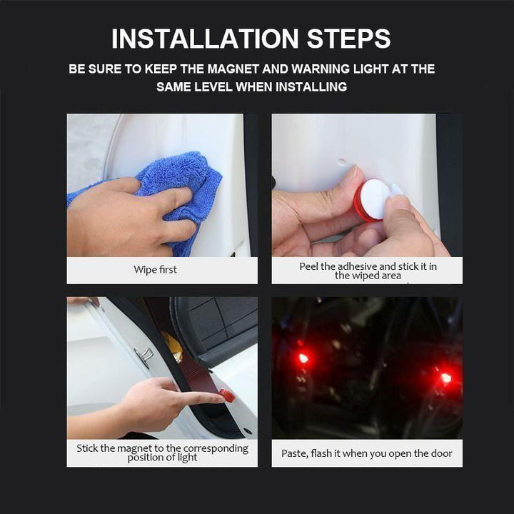 BowLift | Warning Light for Car Door (2 Pieces)