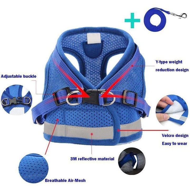 BowLift | Reflective Safety Dog Harness and Leash Set Offer