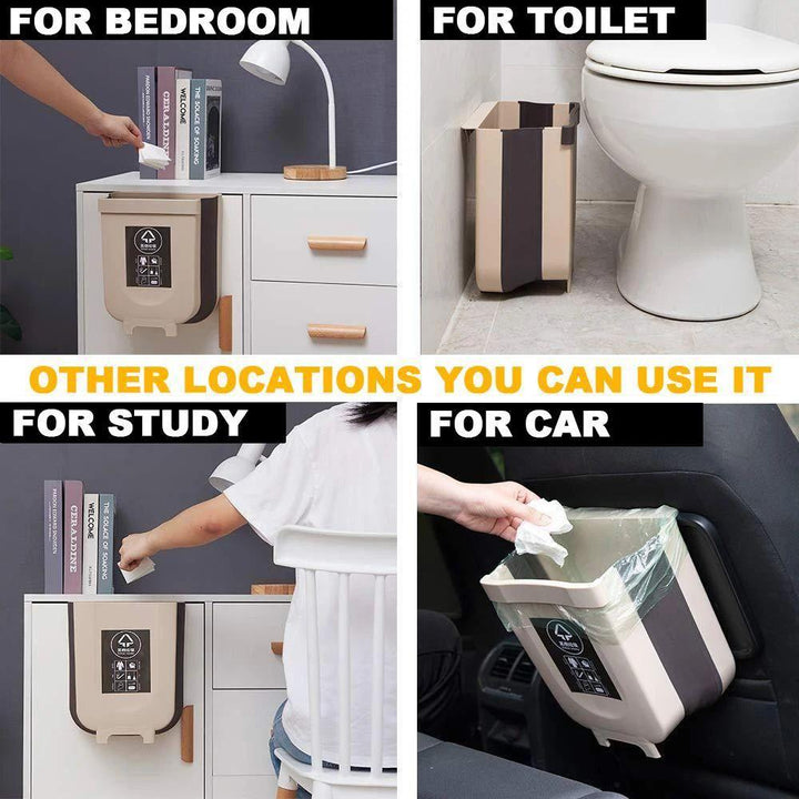 BowLift | Creative Foldable Trash Can