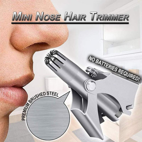 BowLift | Portable Manual Nose & Ear Hair Trimmer
