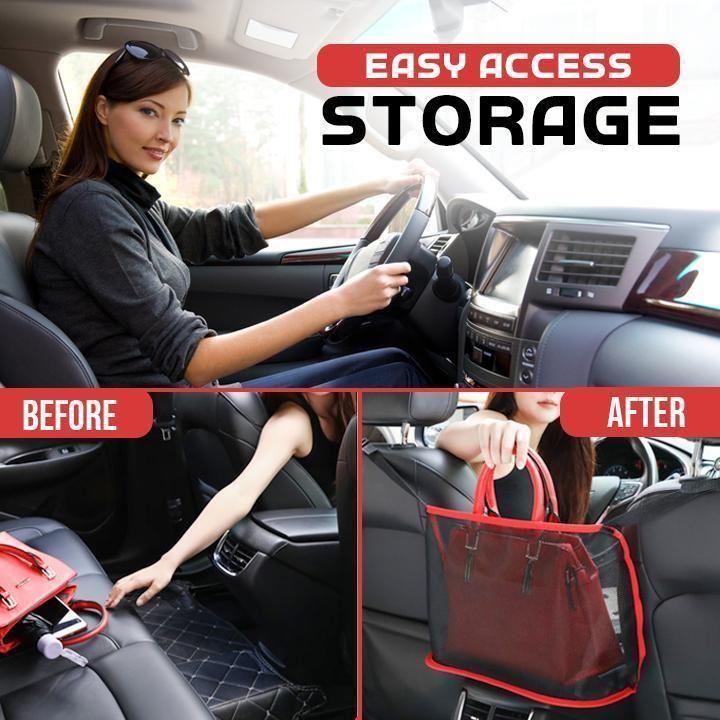 BowLift | Car Net Pocket Handbag Holder