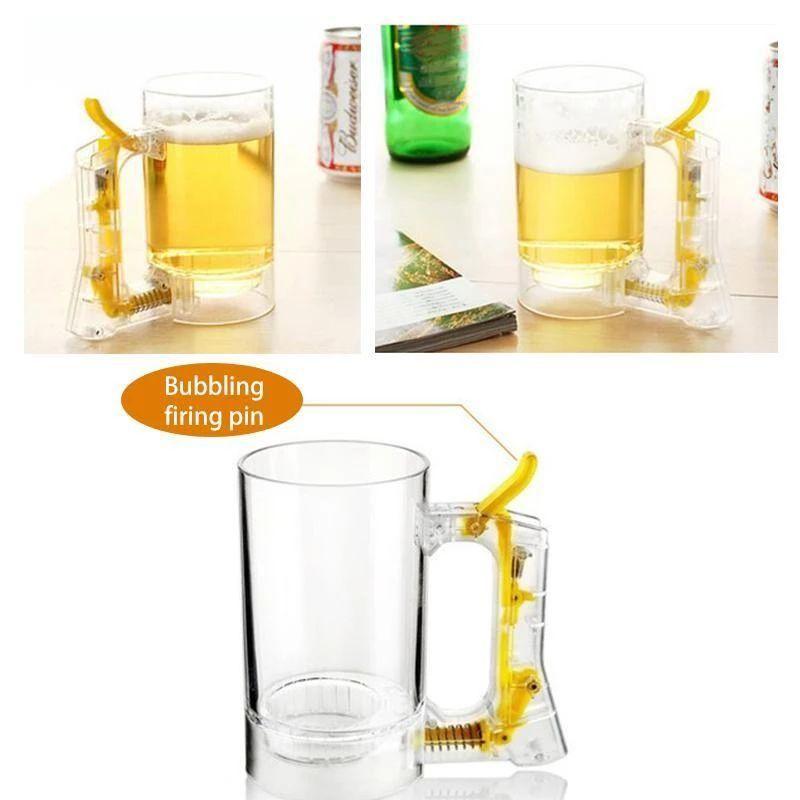 BowLift | Creative Bubble Foaming Beer Mug for Party Bar
