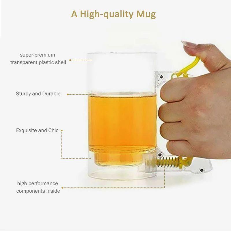 BowLift | Creative Bubble Foaming Beer Mug for Party Bar