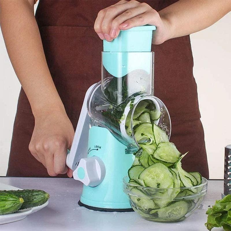 BowLift | Vegetable Mandoline Slicer, Vegetable Fruit Cutter Cheese Shredder