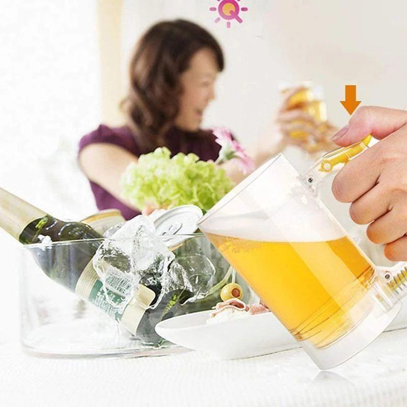 BowLift | Creative Bubble Foaming Beer Mug for Party Bar