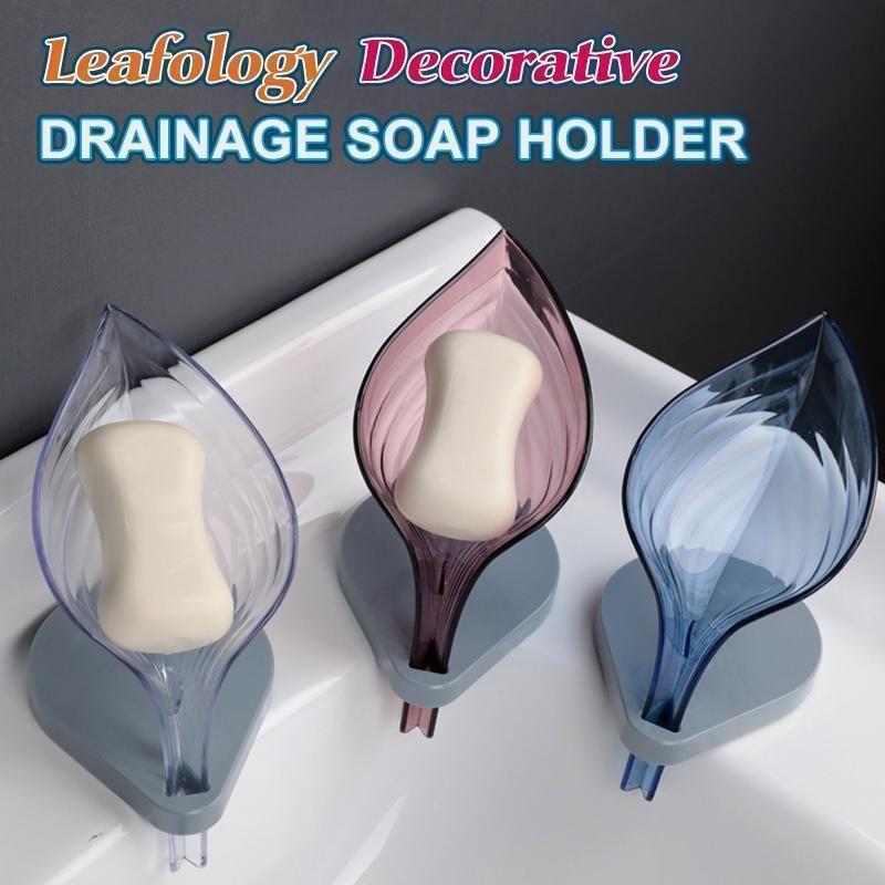 BowLift | Leaf Decorative Drainage Soap Holder