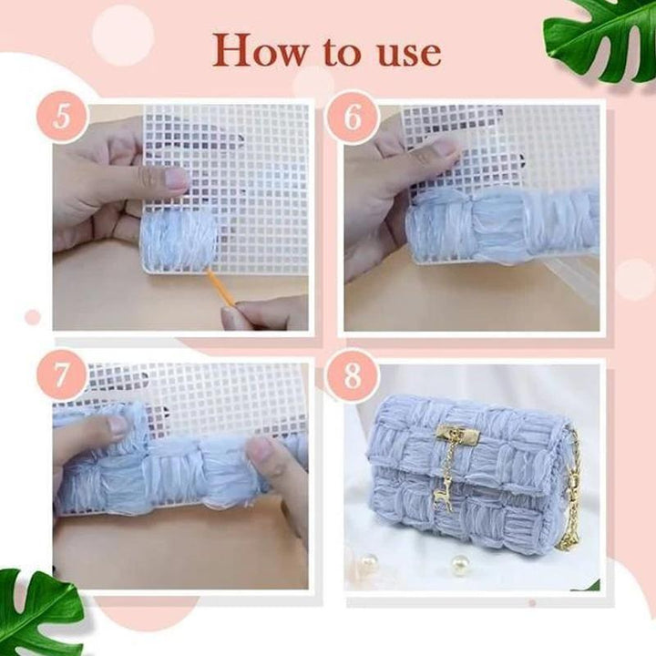 BowLift | Flowery Chiffon Ribbon Handbag DIY Kit
