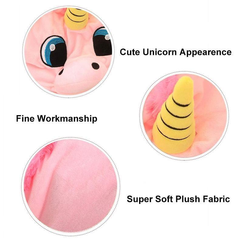 BowLift | Unicorn Hooded Animal Travel Neck Pillow