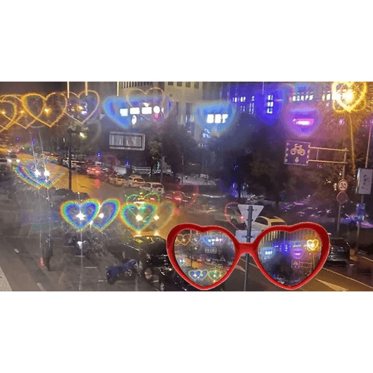 BowLift | Vintage Heart Lenses Refraction Glasses