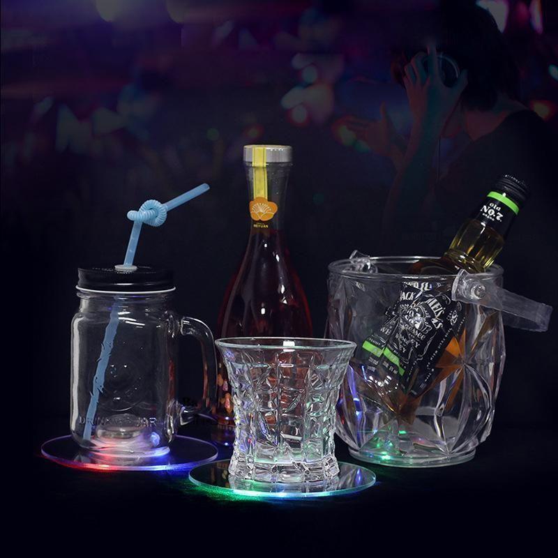 BowLift | Acrylic LED Light Up Coasters