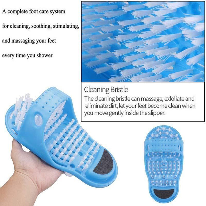 BowLift | Safety Foot Shower Scrubber Massager Slipper