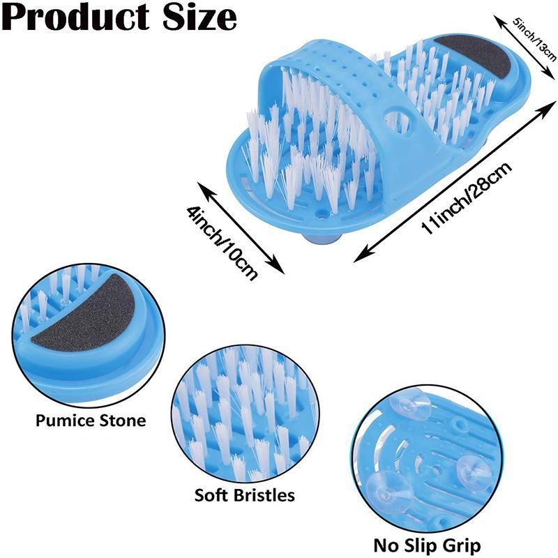 BowLift | Safety Foot Shower Scrubber Massager Slipper