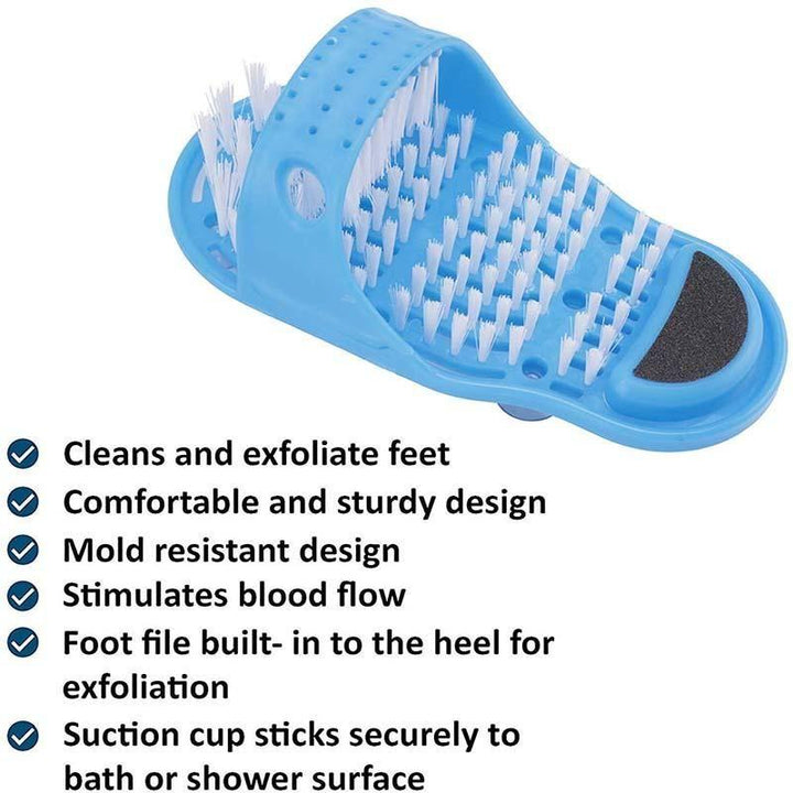 BowLift | Safety Foot Shower Scrubber Massager Slipper