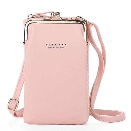 BowLift | Soft Leather Crossbody Phone Bag