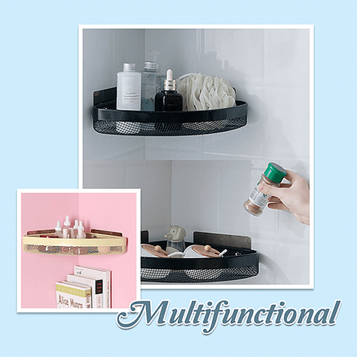 BowLift | Punchless Triangle Wall Corner Shelf