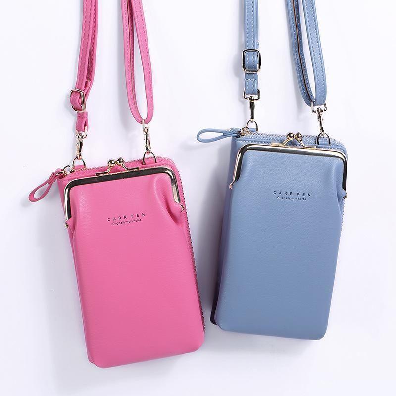 BowLift | Soft Leather Crossbody Phone Bag