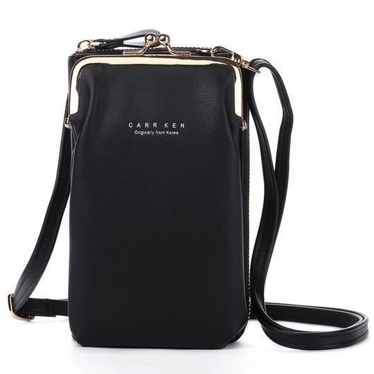 BowLift | Soft Leather Crossbody Phone Bag