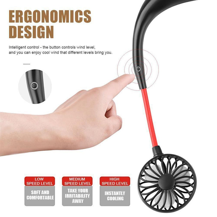 BowLift | Rechargeable Mini Neck Fans