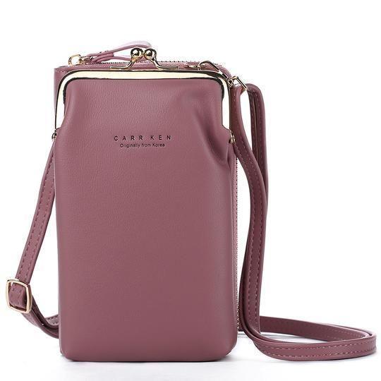 BowLift | Soft Leather Crossbody Phone Bag