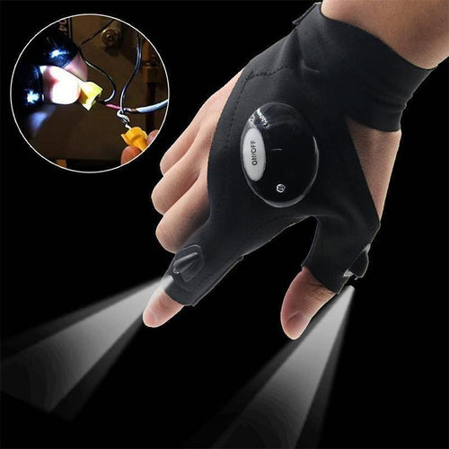 BowLift | LED gloves with waterproof illumination