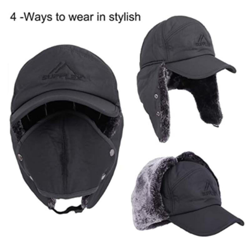 BowLift | Super Warm Windproof Hat With Earflap Mask