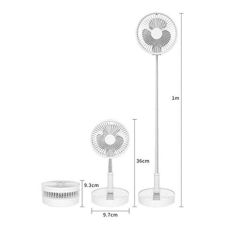 BowLift | Telescopic Folding USB Charging Fan