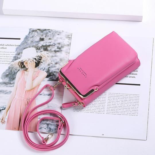 BowLift | Soft Leather Crossbody Phone Bag