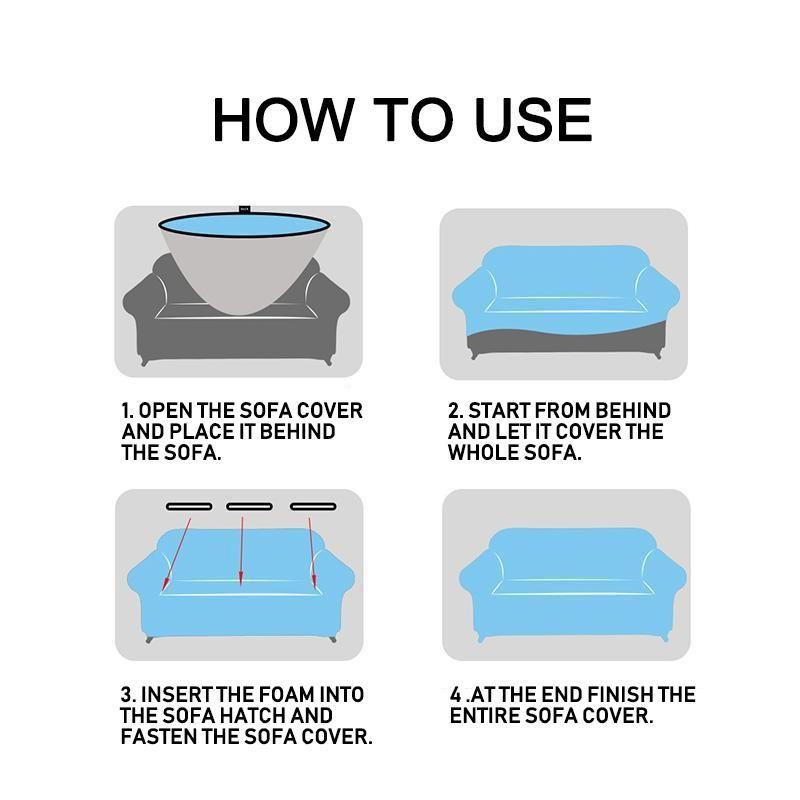 BowLift | Eastic sofa cover 8 colors